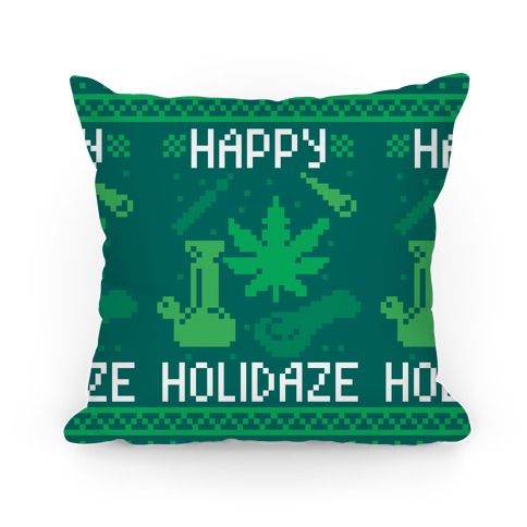Happy Holidaze Pillow