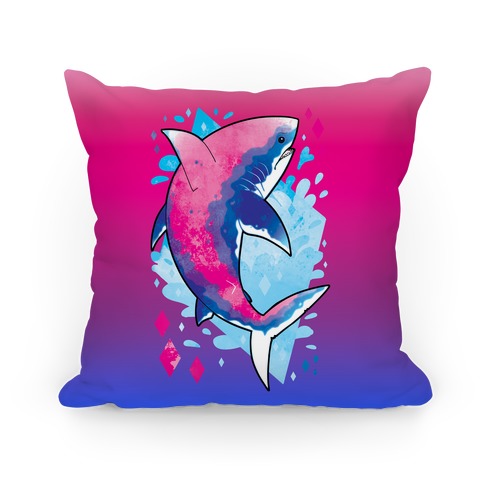 Pride Sharks: Bisexual Pillow