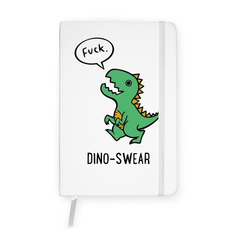 Dino-swear Notebook