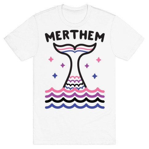 Merthem (Gender Fluid Mermaid) T-Shirt