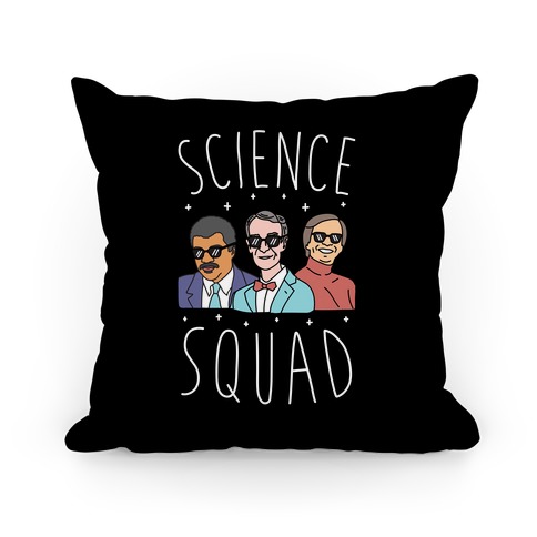 Science Squad Pillow