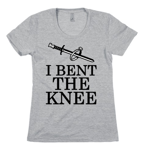 I Bent the Knee (Groom) Womens T-Shirt