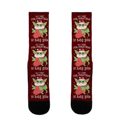 baby santa socks