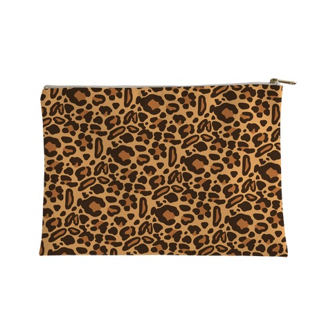Leopard Print Pattern Accessory Bag