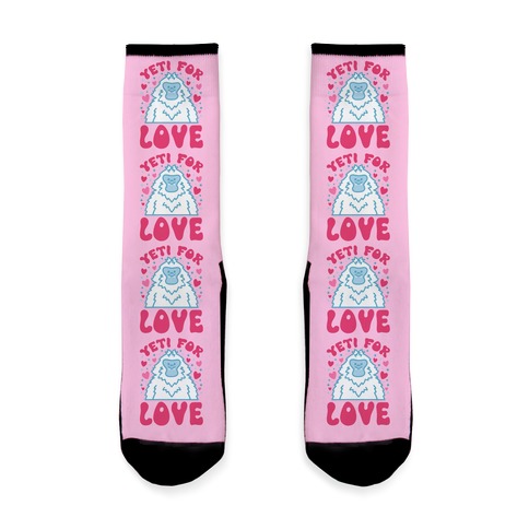 Yeti for Love Sock