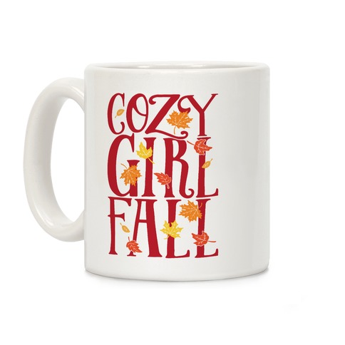 Cozy Girl Fall Coffee Mug