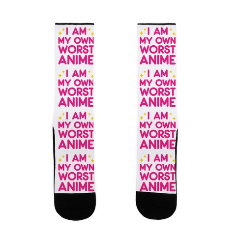 I Am My Own Worst Anime Sock