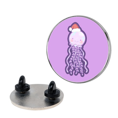Christmas Jellyfish Pin
