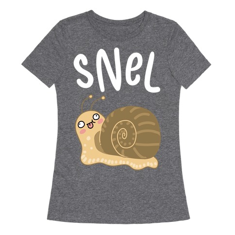 Snel Derpy Snail Womens T-Shirt