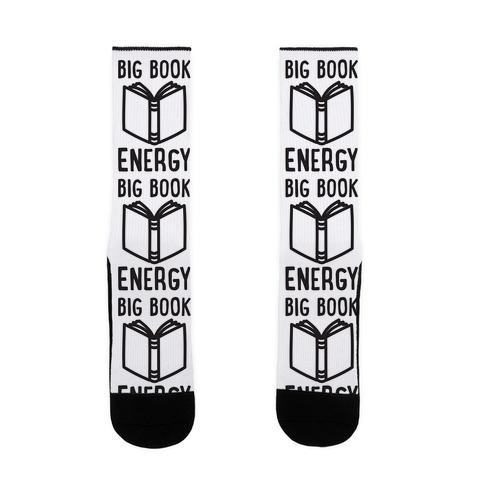 Big Book Energy Sock