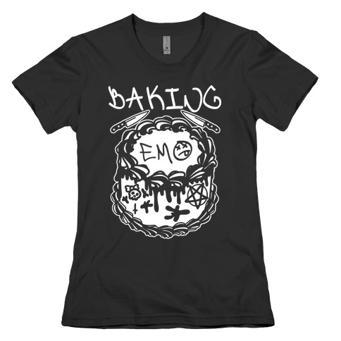 Baking Emo Womens T-Shirt