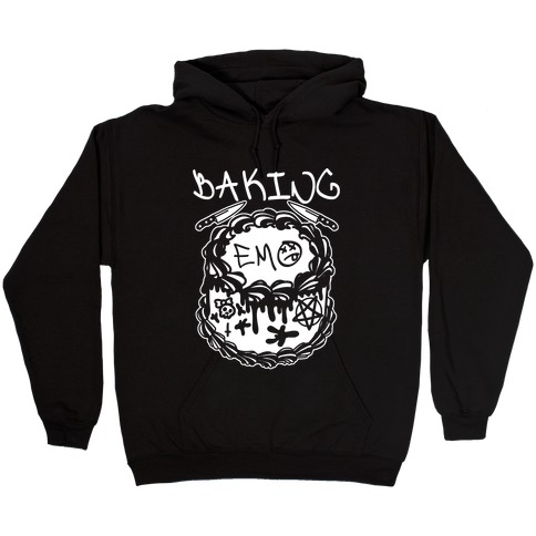 Baking Emo Hooded Sweatshirt