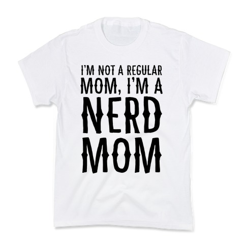 Nerd Mom Kids T-Shirt