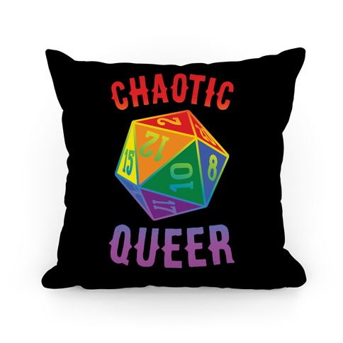 Chaotic Queer Pillow