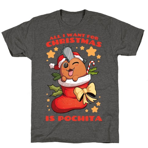 All I Want For Christmas Is Pochita T-Shirt