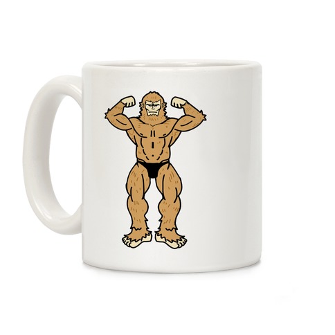 Buff cryptids: Bigfoot Coffee Mug