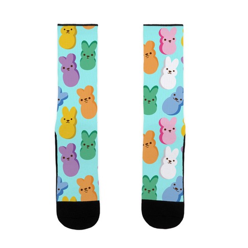 Marshmallow Bunny Pattern Sock