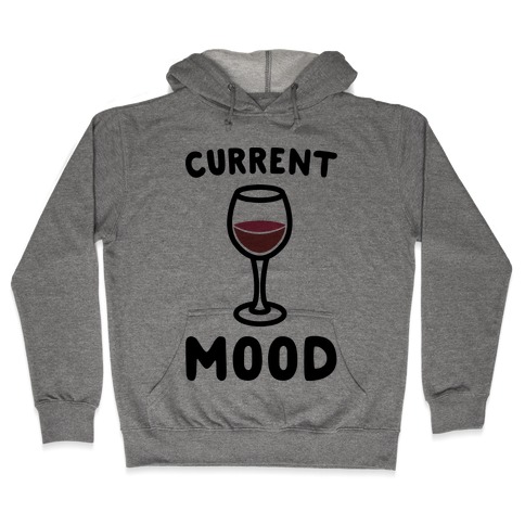 Current Mood Wine Hooded Sweatshirt