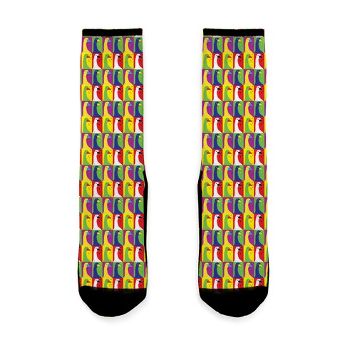 Goose Pop Art Sock