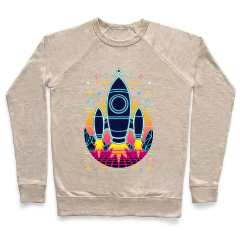 Synthwave Space Exploration Pullover