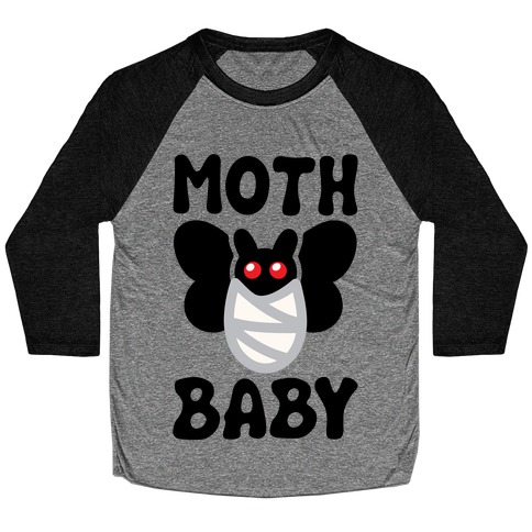 Mothman Baby Parody Baseball Tee
