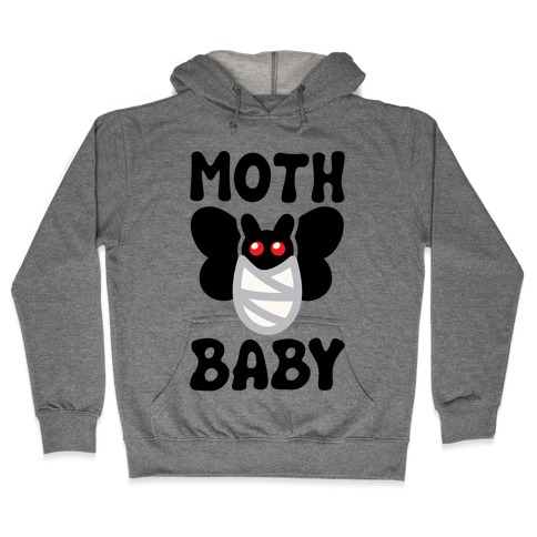 Mothman Baby Parody Hooded Sweatshirt