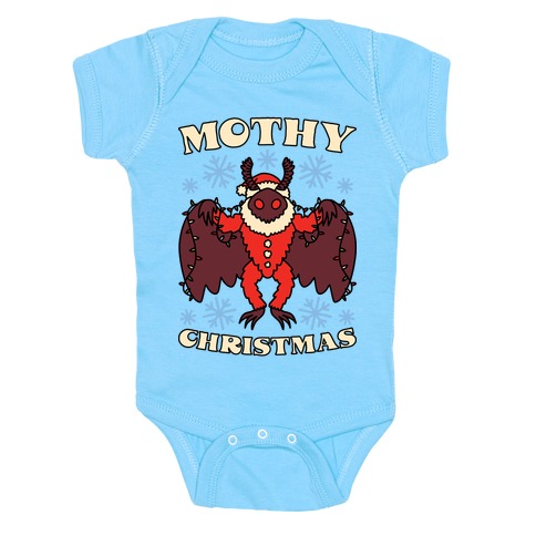 Mothy Christmas Baby One-Piece