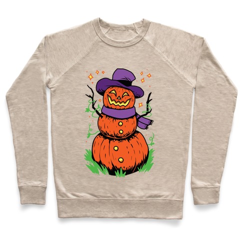 Pumpkin Snowman Pullover