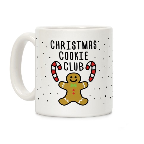 Christmas Cookie Club Coffee Mug