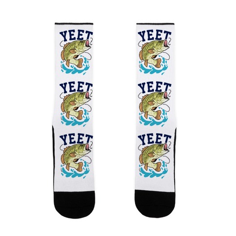 Yeet Bass Fishing Sock