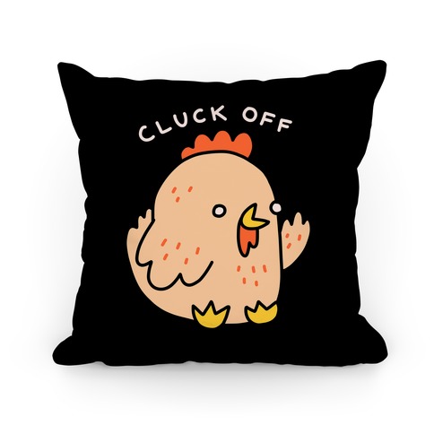 Cluck Off Chicken Pillow