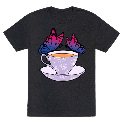 Bi Butterflies &Tea T-Shirt