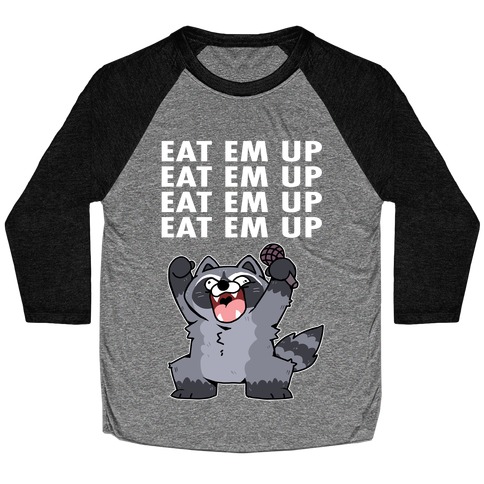 Misery x CPR x Eat Em Up, Eat Em Up Raccoon Baseball Tee