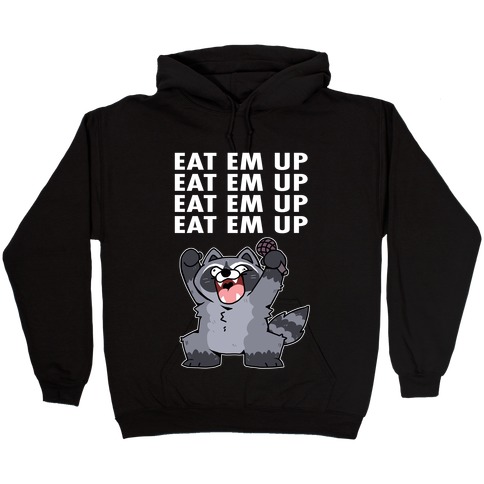 Misery x CPR x Eat Em Up, Eat Em Up Raccoon Hooded Sweatshirt
