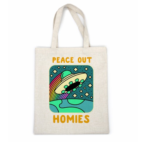 Peace Out Homies Casual Tote