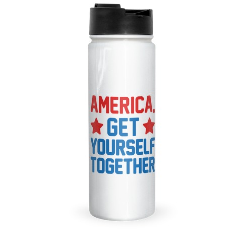 America, Get Yourself Together Travel Mug