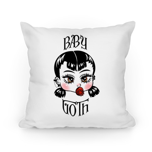 Baby Goth Pillow