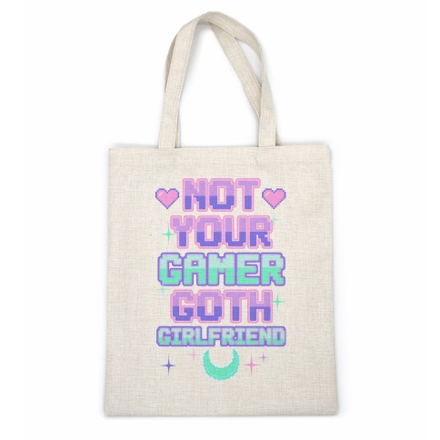 Not Your Gamer Goth Girlfriend Casual Tote