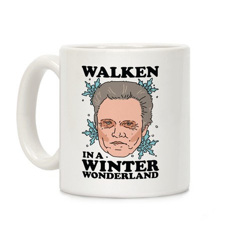 Walken in a Winter Wonderland Coffee Mug