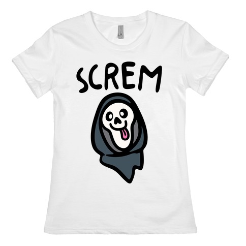 Screm Derpy Parody Womens T-Shirt