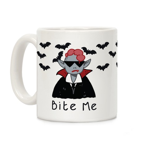 Bite Me Vampire Coffee Mug