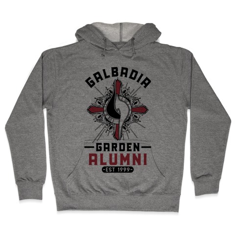 Galbadia Garden Alumni Final Fantasy Parody Hooded Sweatshirt
