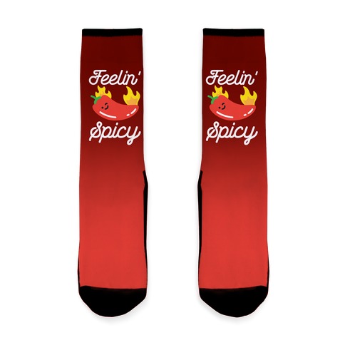 Feelin' Spicy Hot Chili Pepper Sock