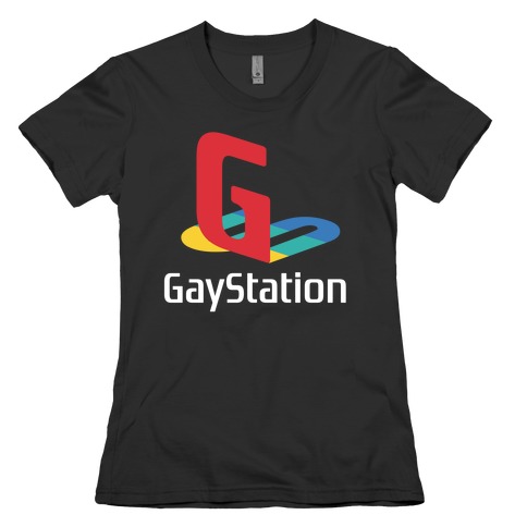 Gay Station Womens T-Shirt
