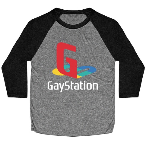 Gay Station Baseball Tee