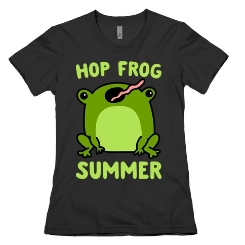 Hop Frog Summer Womens T-Shirt