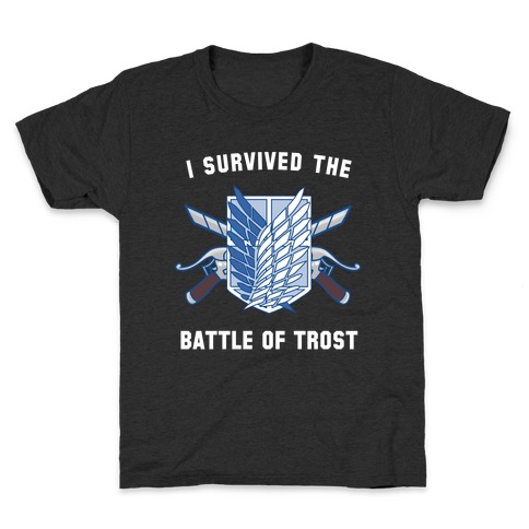 I Survived The Battle Of Trost Kids T-Shirt