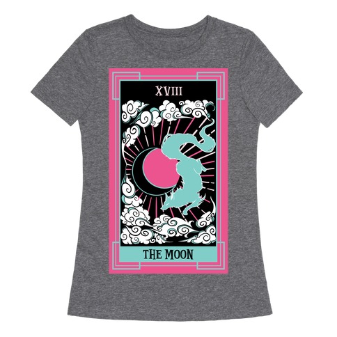 Creepy Cute Tarots: The Moon Womens T-Shirt