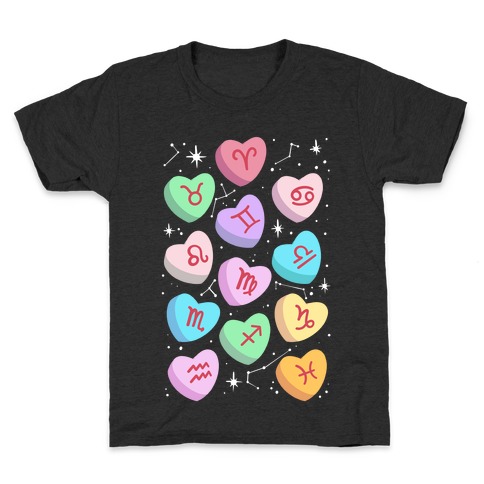 Horoscope Candy Hearts Kids T-Shirt