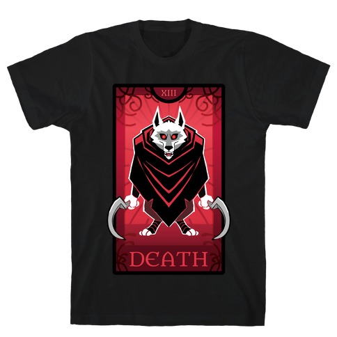 Death Wolf Tarot T-Shirt